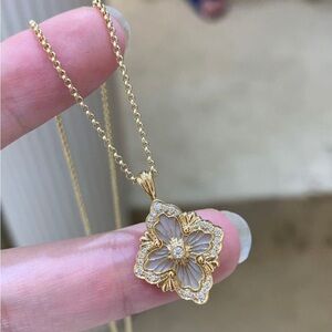 Buccellati Four-Petal Necklace
